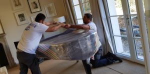 Portage d'un piano à queue à Auriol