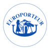 LOGO EUROPORTEUR BLEU FOND TRANSPARENT